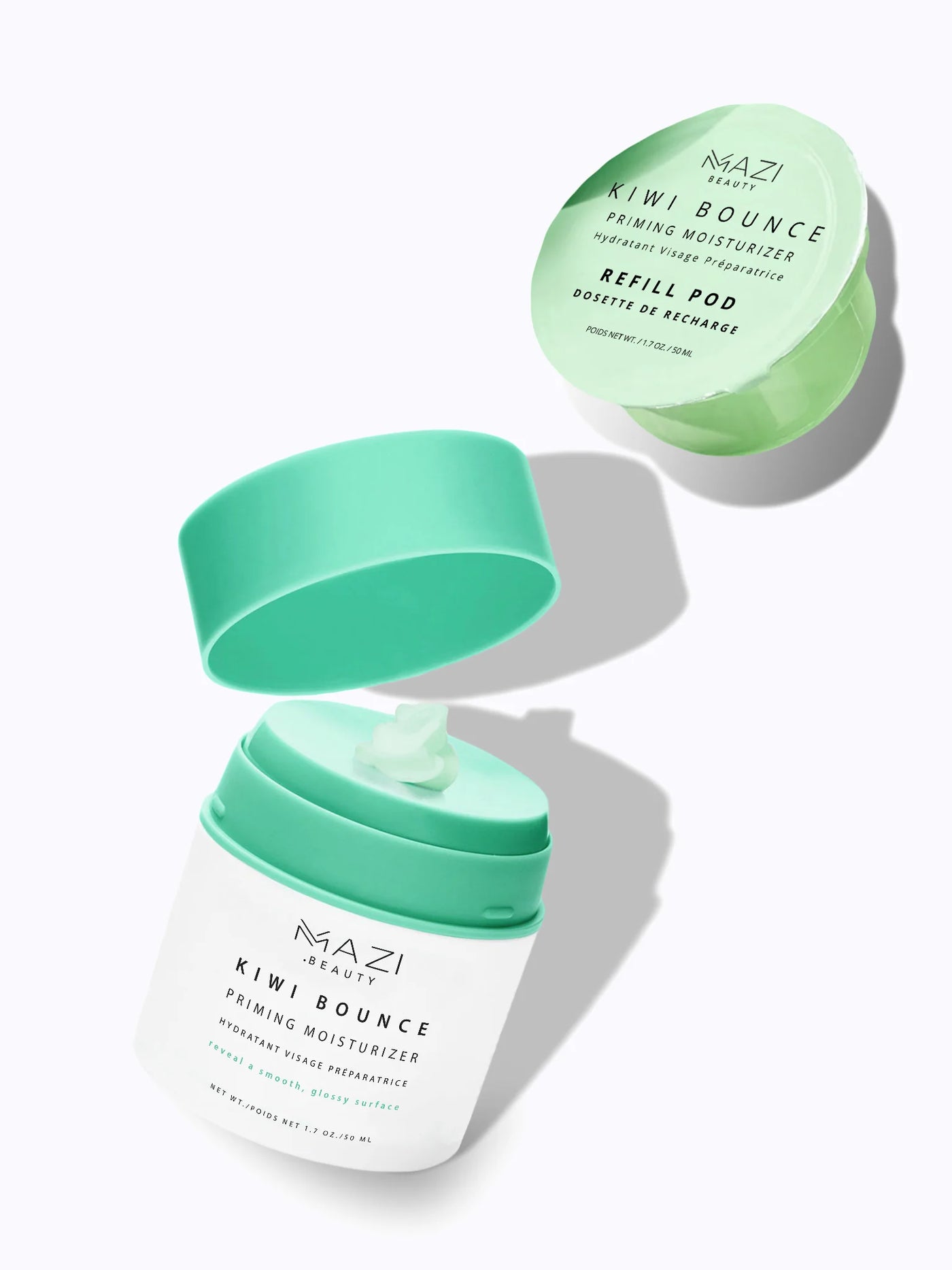 Soins de la peau rechargeables.